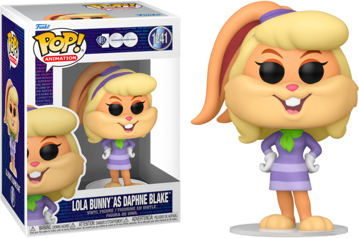 Funko Pop!  Looney Tunes x Scooby-Doo - Lola Bunny as Daphne Blake Warner Bros. 100th Anniversary