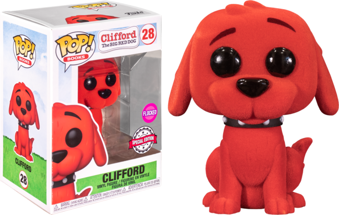 Funko Pop! Clifford the Big Red Dog - Clifford Flocked