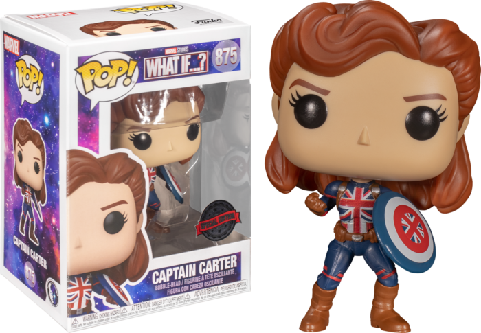 Funko Pop! Marvel: What If… - Captain Carter Fighting Pose