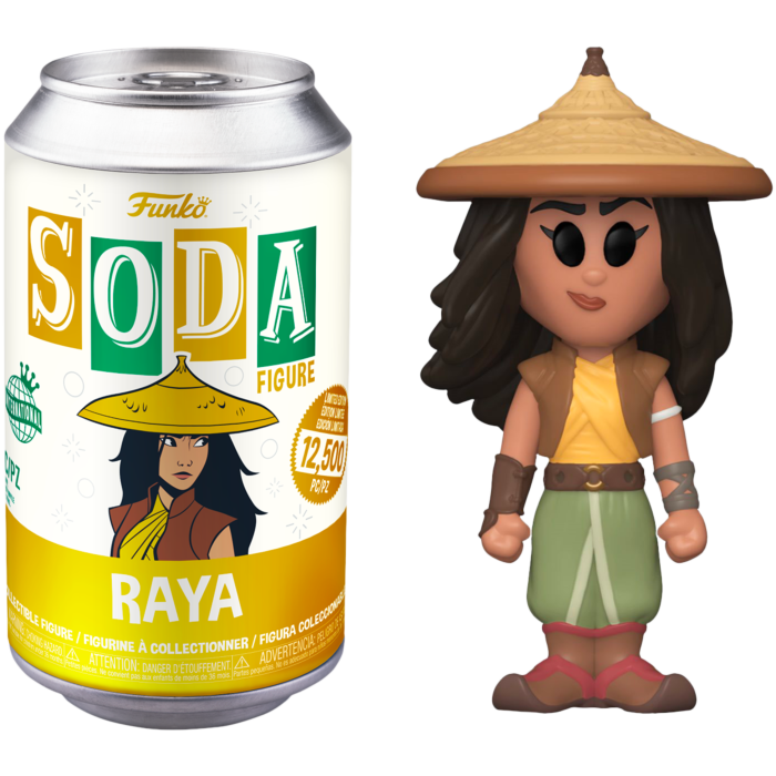 Funko - Raya and the Last Dragon (2021) - Raya SODA Vinyl Figure in Collector Can (International Edition) - The Amazing Collectables