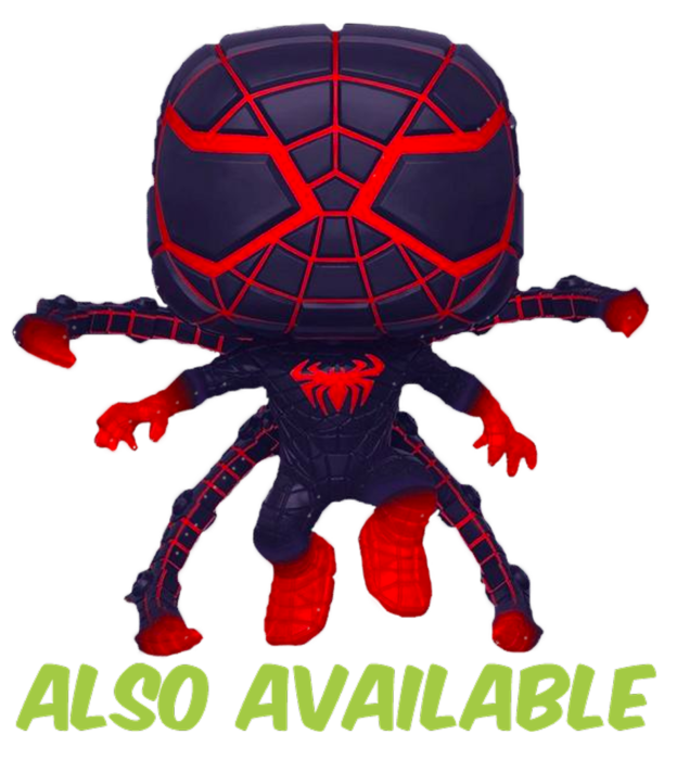 Funko Pop! Marvel’s Spider-Man: Miles Morales - Miles Morales in Purple Reign Suit - The Amazing Collectables