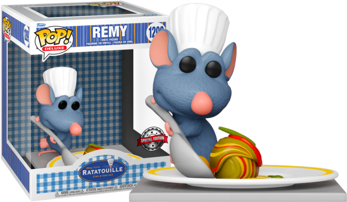 Funko Pop! Ratatouille - Remy with Ratatouille Deluxe
