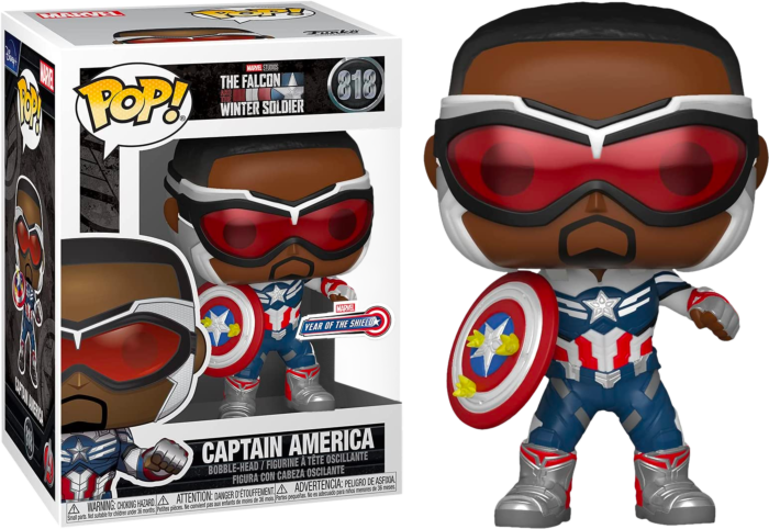 Funko Pop! The Falcon and the Winter Soldier - Captain America Year of the Shield