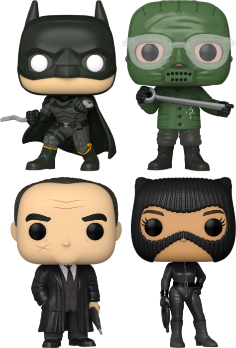 Funko Pop! The Batman (2022) - The Cat and the Bat - Bundle (Set of 4) - The Amazing Collectables