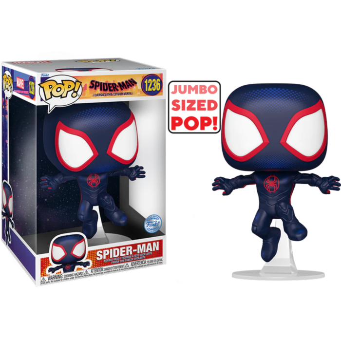 Funko Pop! Spider-Man: Across the Spider-Verse - Miles Morales as Spider-Man 10" Jumbo