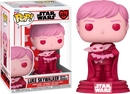 Funko Pop! Star Wars: The Mandalorian - Luke Skywalker with Grogu Valentine's Day