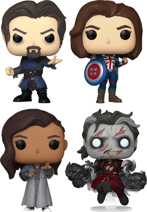 Funko Pop! Doctor Strange in the Multiverse of Madness - Something Strange - Bundle (Set of 4) - The Amazing Collectables