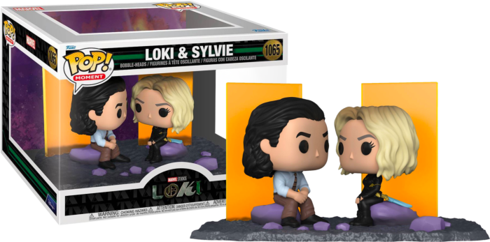 Funko Pop! Loki (2021) - Loki & Sylvie TV Moments - 2-Pack