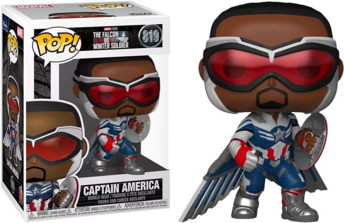 Funko Pop! The Falcon and the Winter Soldier - Captain America with Wings