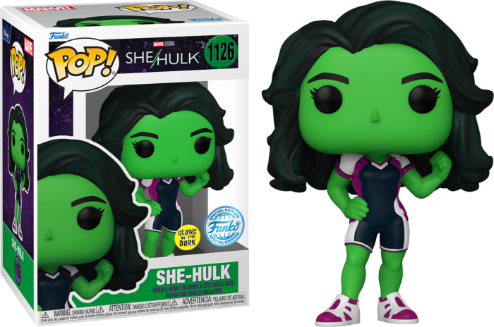 Funko Pop! She-Hulk: Attorney at Law (2022) - She-Hulk Glow in the Dark