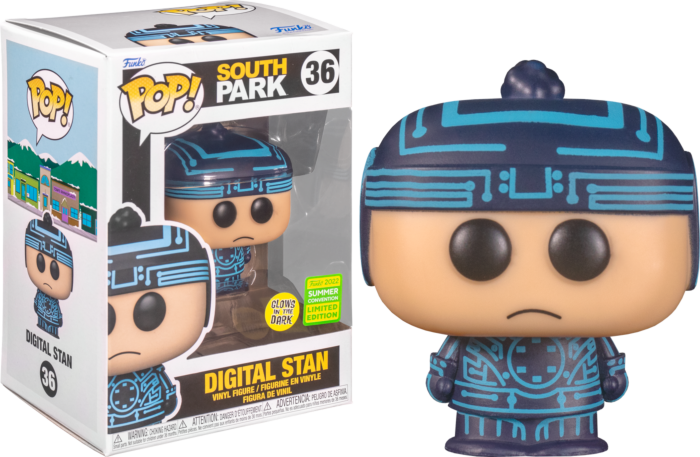 Funko Pop! South Park: Phone Destroyer - Digital Stan Glow in the Dark