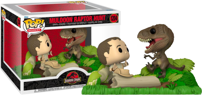 Funko Pop! Jurassic Park - Muldoon Raptor Hunt Movie Moments