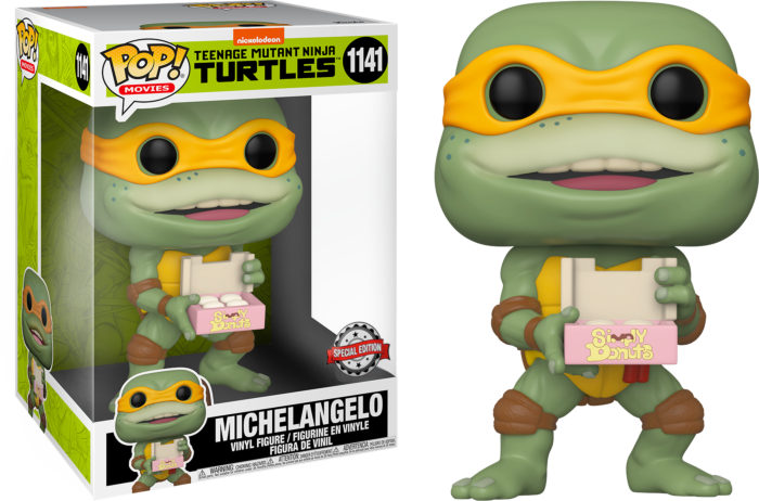 Funko Pop! Teenage Mutant Ninja Turtles II: The Secret of the Ooze - Michelangelo 10"