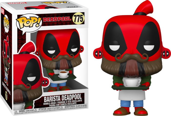 Funko Pop! Deadpool - Barista Deadpool 30th Anniversary