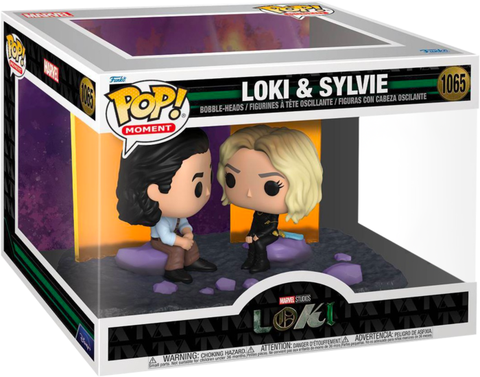 Funko Pop! Loki (2021) - Loki & Sylvie TV Moments - 2-Pack