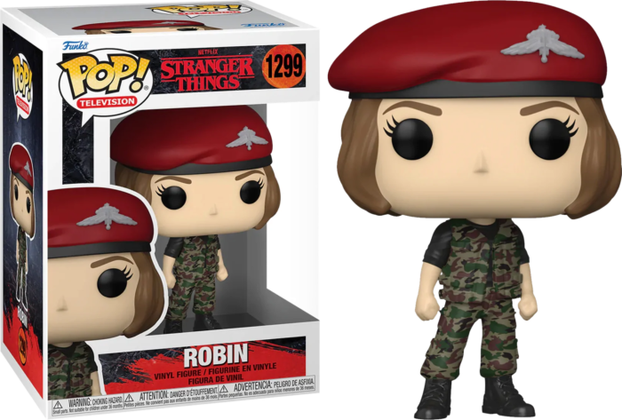Funko Pop! Stranger Things 4 - Robin in Hunter Outfit