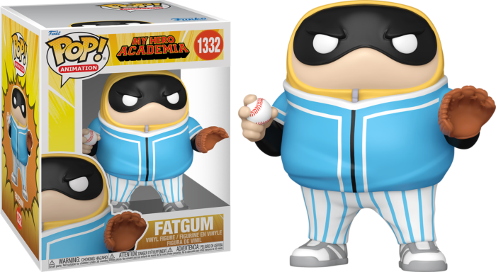 Funko Pop! My Hero Academia - Fatgum Hero League Baseball 6" Super Sized