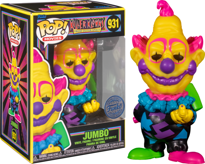 Funko Pop! Killer Klowns from Outer Space - Jumbo Blacklight