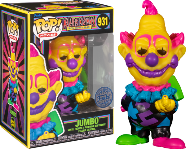 Funko Pop! Killer Klowns from Outer Space - Jumbo Blacklight #931