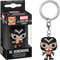 Funko Pocket Pop! Keychain - Marvel: Lucha Libre Edition - El Venenoide Venom - The Amazing Collectables