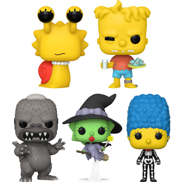 Funko Pop! The Simpsons - Dial "P" For Pop - Bundle (Set of 5) - The Amazing Collectables