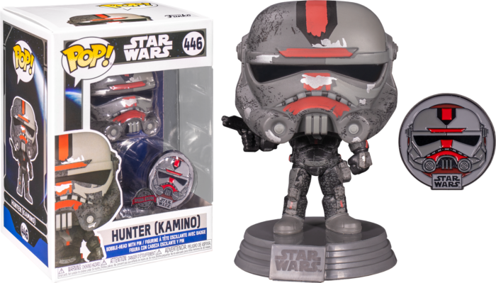 Funko Pop! Star Wars: Across The Galaxy - Hunter Kamino Bad Batch with Enamel Pin