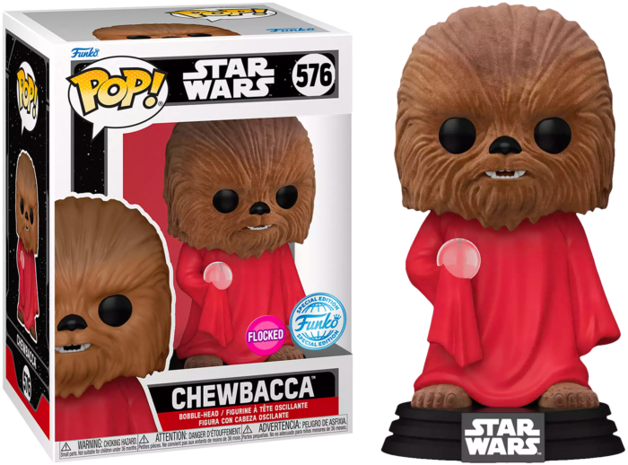 Funko Pop! Star Wars Holiday Special (1978) - Chewbacca Life Day Flocked