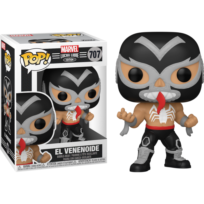 Funko Pop! Marvel: Lucha Libre Edition - El Venenoide Venom