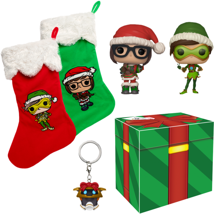 Funko Pop! Overwatch - Christmas Exclusive Collector Box - The Amazing Collectables