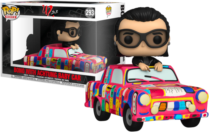 Funko Pop! Rides - U2 - Bono with Achtung Baby Car