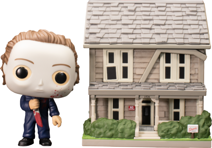 Funko Pop! Town - Halloween - Michael Myers Blood Splattered with Myers House - The Amazing Collectables