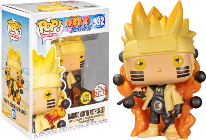 Funko Pop! Naruto: Shippuden - Naruto Six Path Sage Mode Glow in the Dark