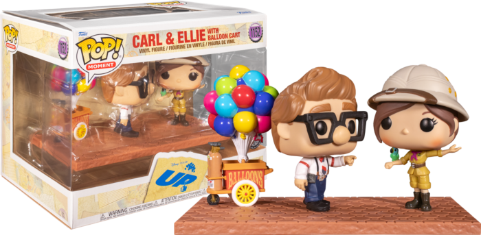 Funko Pop! Up - Carl & Ellie with Balloon Cart Movie Moments