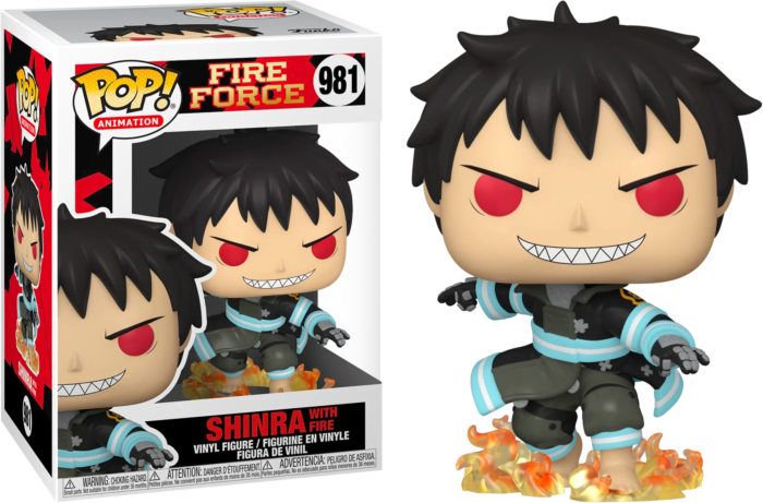 Funko Pop! Fire Force - Shinra with Fire