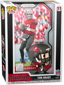 Funko Pop! Trading Cards - NFL Football - Tom Brady Tampa Bay Buccaneers with Protector Case