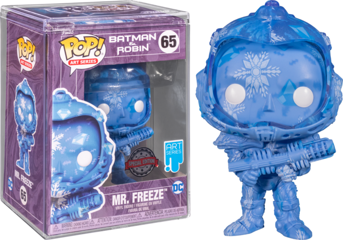 Funko Pop! Batman & Robin (1997) - Mr. Freeze Artist Series with Pop! Protector