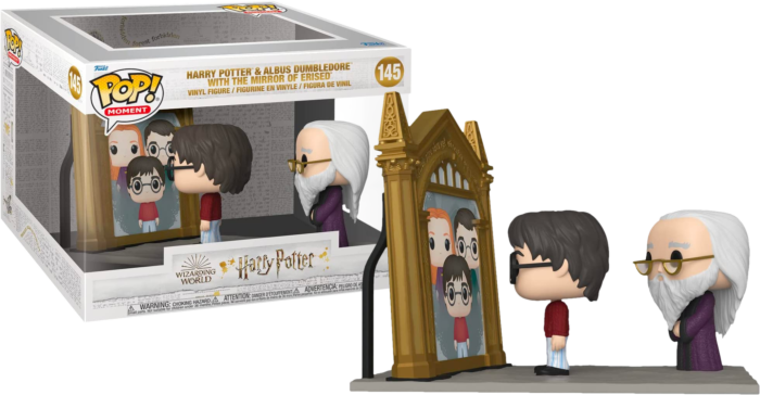 Funko Pop! Harry Potter - Harry & Albus Dumbledore with the Mirror of Erised Movie Moments - 2-Pack