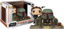 Funko Pop! Star Wars: The Mandalorian - Boba Fett & Fennec Shand on Throne TV Moments - 2-Pack - The Amazing Collectables