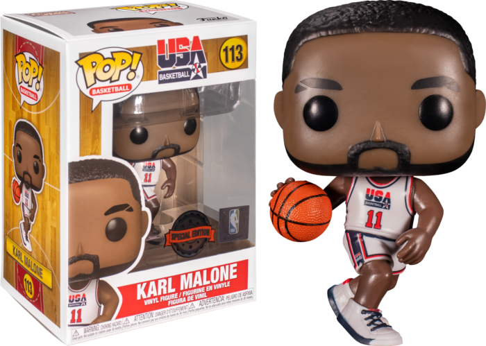 Funko Pop! NBA Basketball - Karl Malone 1992 Team USA Jersey