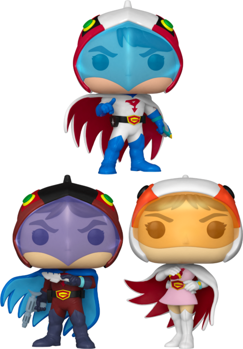 Funko Pop! Science Ninja Team Gatchaman - Three Birds, One - Bundle (Set of 3) - The Amazing Collectables