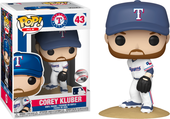 Funko Pop! MLB Baseball - Corey Kluber Texas Rangers