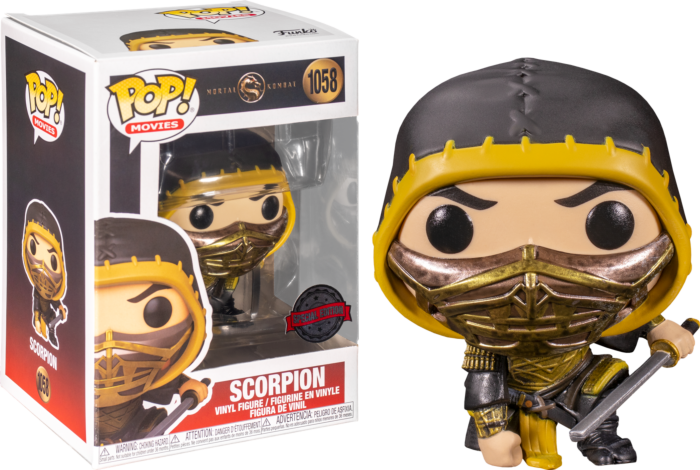 Funko Pop! Mortal Kombat (2021) - Scorpion Crouching