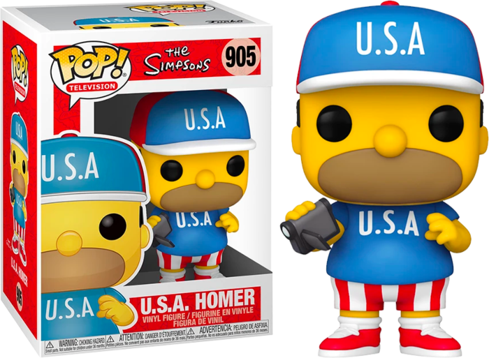 Funko Pop! The Simpsons - Homer USA