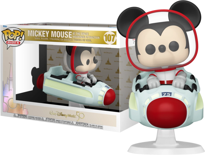 Funko Pop! Rides - Walt Disney World: 50th Anniversary - Mickey Mouse on Space Mountain