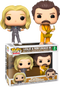 Funko Pop! Parks and Recreation - Ron & Leslie Locked In - 2-Pack - The Amazing Collectables