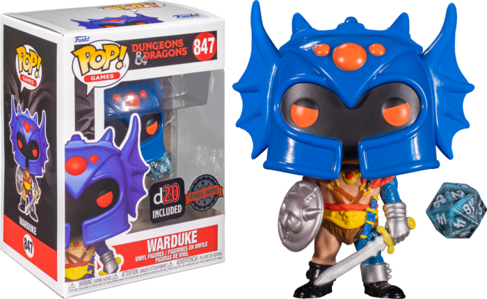 Funko Pop! Dungeons & Dragons - Warduke with Dice