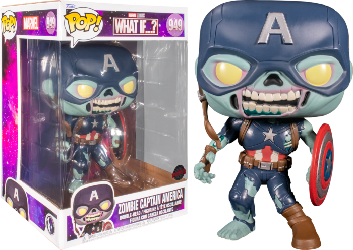 Funko Pop! What If… - Zombie Captain America 10"
