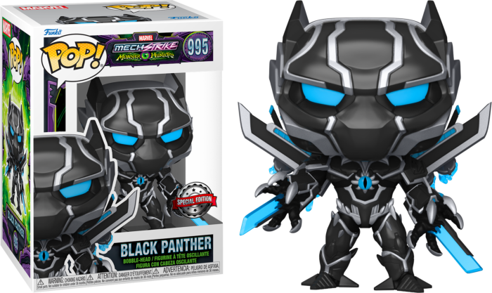 Funko Pop! Marvel Mech Strike: Monster Hunters - Black Panther
