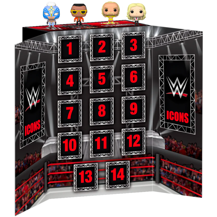 Funko - WWE - 14 Day Pocket Pop! Vinyl Figure Countdown Calendar - The Amazing Collectables