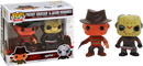Funko Pop! Freddy vs Jason - Freddy &amp; Jason Battle-Damaged - 2-Pack - The Amazing Collectables
